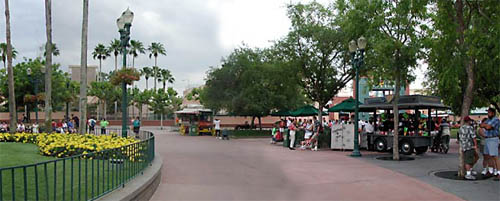Right Side of Plaza