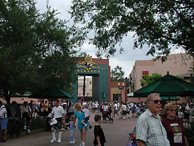 Path to Animation Courtyard