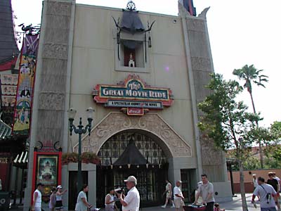 Great Movie Ride Entrance