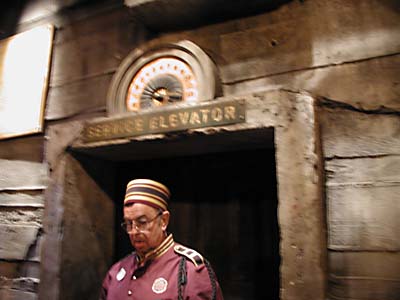 Tower of Terror Service Elevator