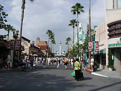 Hollywood Boulevard or Sunset Boulevard