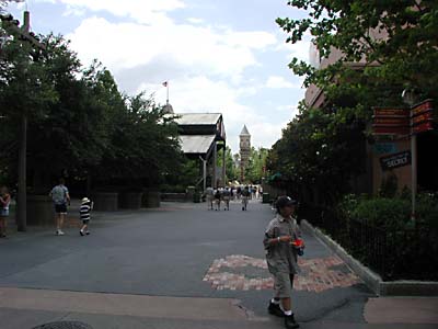 Backlot Area