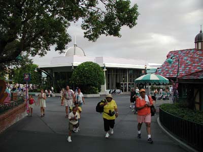 The Hub, Mickley's Toontown Fair, or Tomorrowland