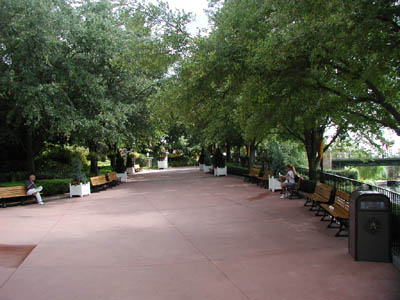 Entering World Showcase