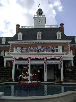 Entrance to the American Adventure